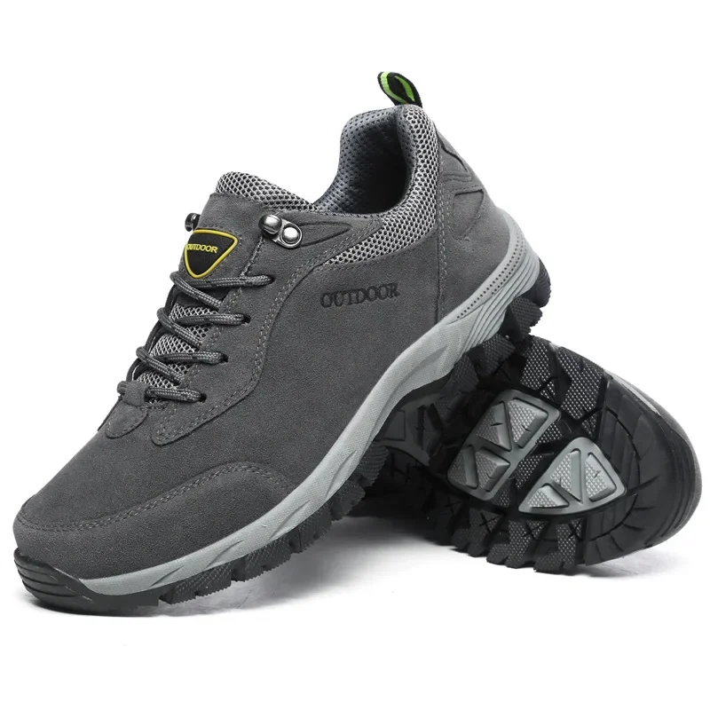 Men's Hiking Shoes Suede Leath - Hunting Outdoor Boots のレビューと価格