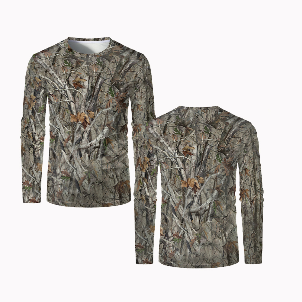 2024 New Hunting Camouflage T- - Hunting And Camping In Forest のレビューと価格