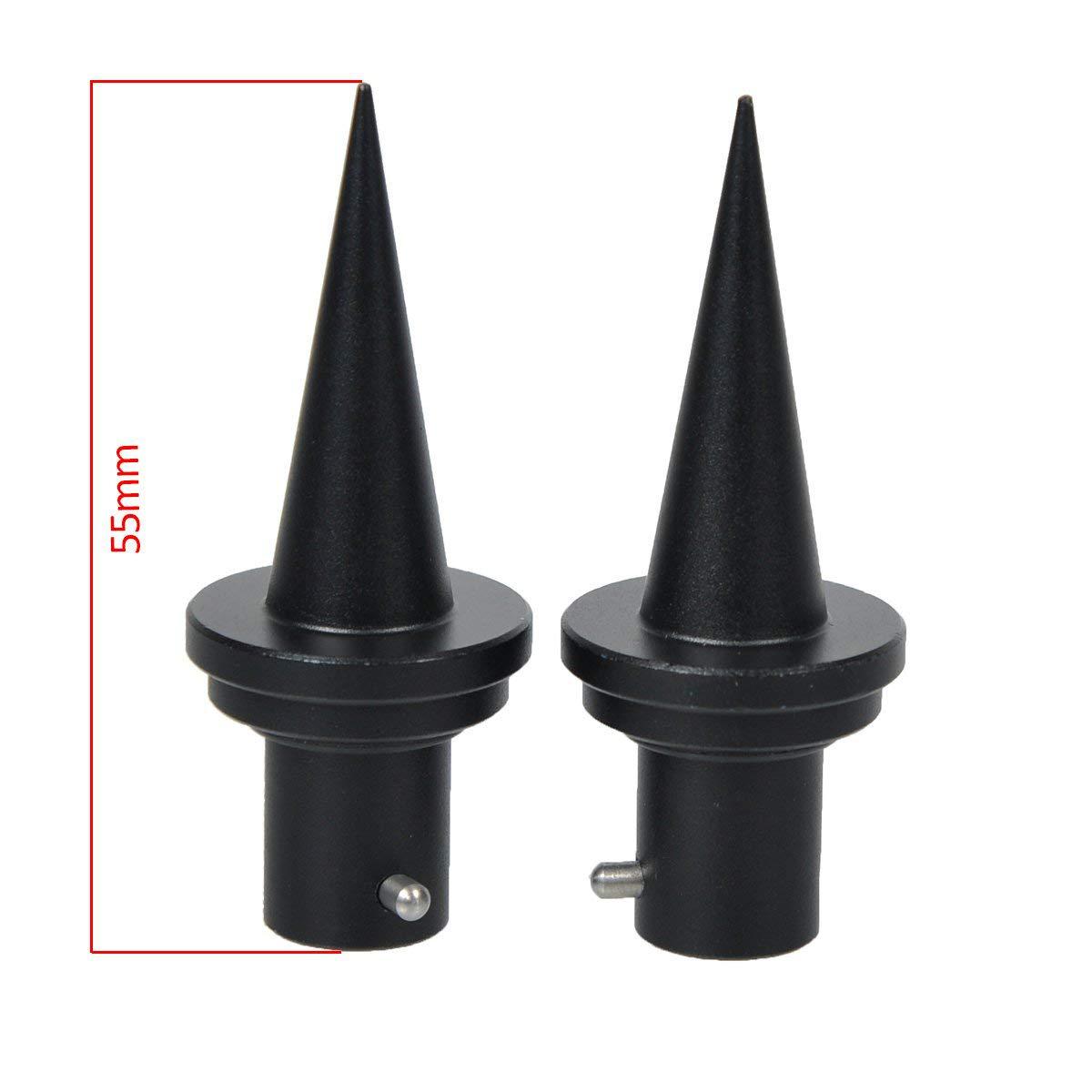 2PCS V8 Bipod Spikes Feet Hold - Bipod Rifle Mount のレビューと価格