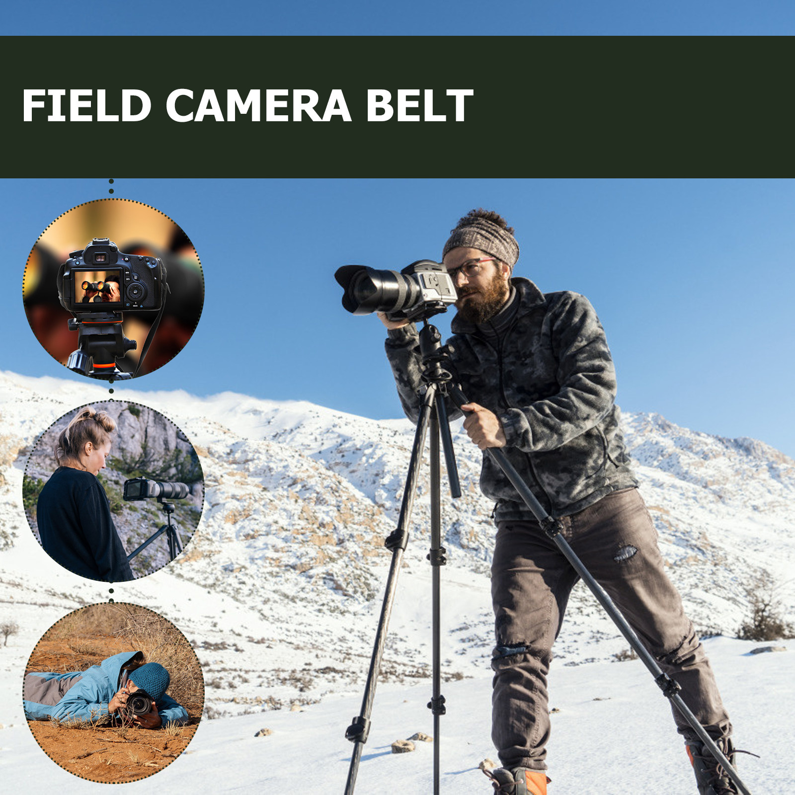 2Pcs Fixing Strap Outdoor Bund - Hunting And Outdoor Supplies のレビューと価格