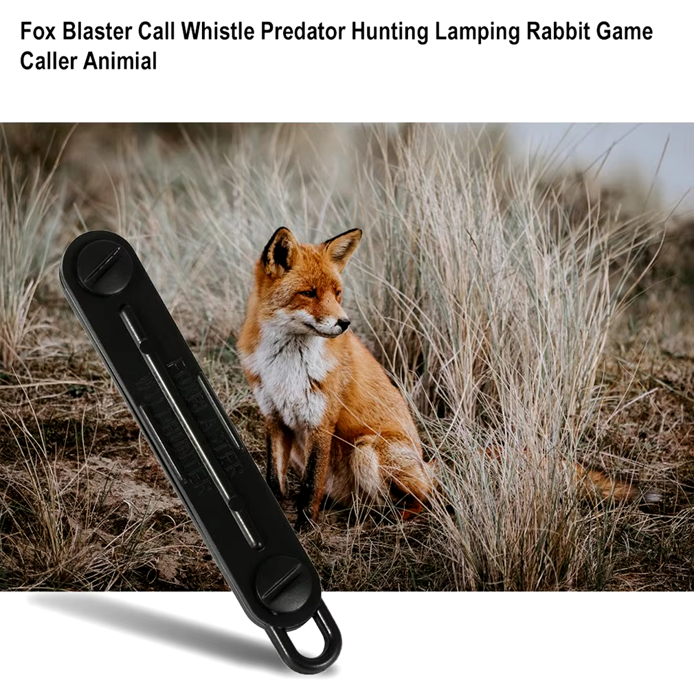 DIZETION Black Outdoor Fox Dow - Game Call Whistle のレビューと価格