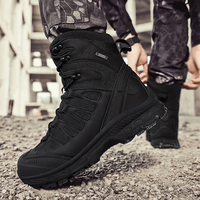 New Men Tactical Boots Militar - Hunting Outdoor Boots のレビューと価格