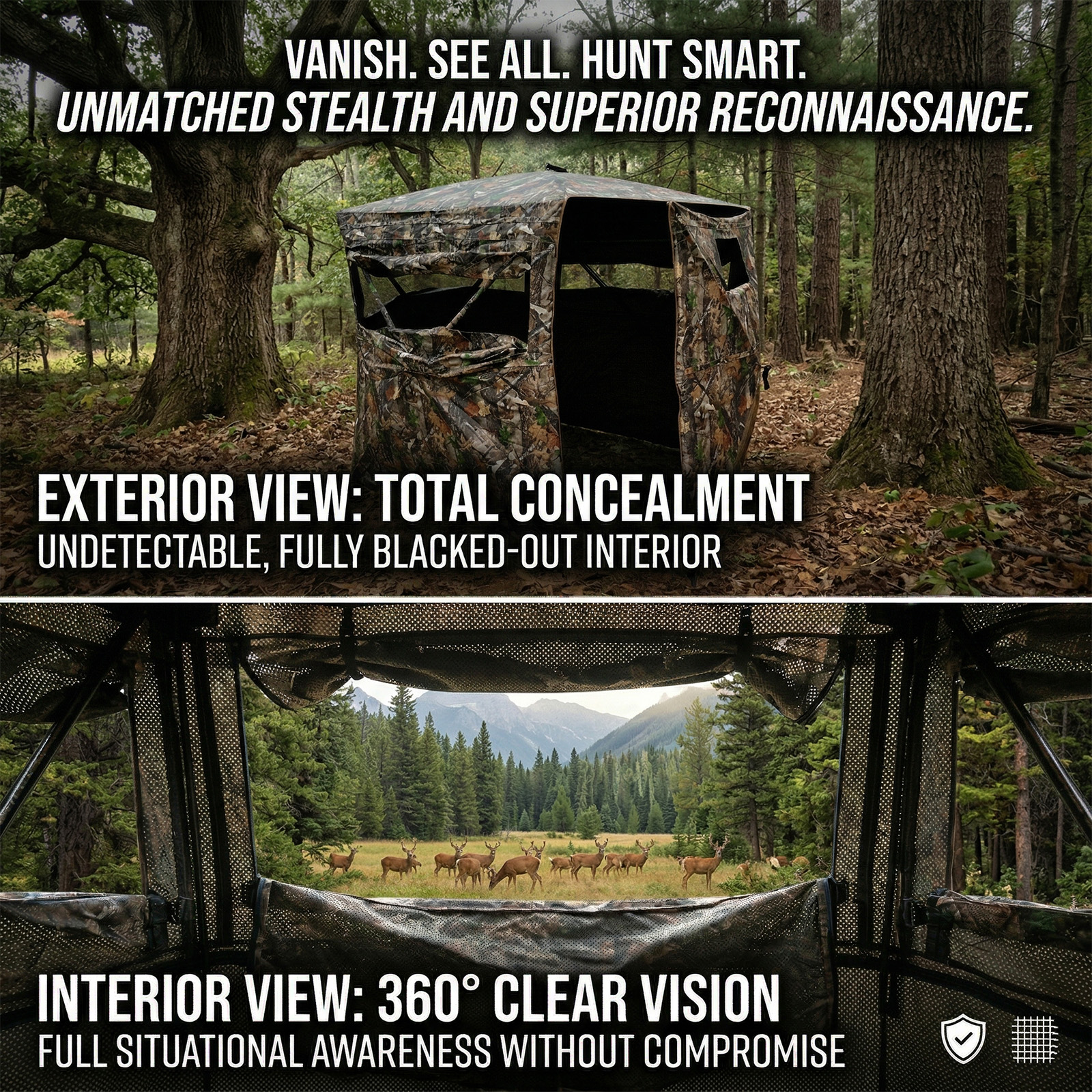 Camouflage Pop-Up Hunting Blin - Hunting & Outdoor Supplies Vanderbijlpark のレビューと価格