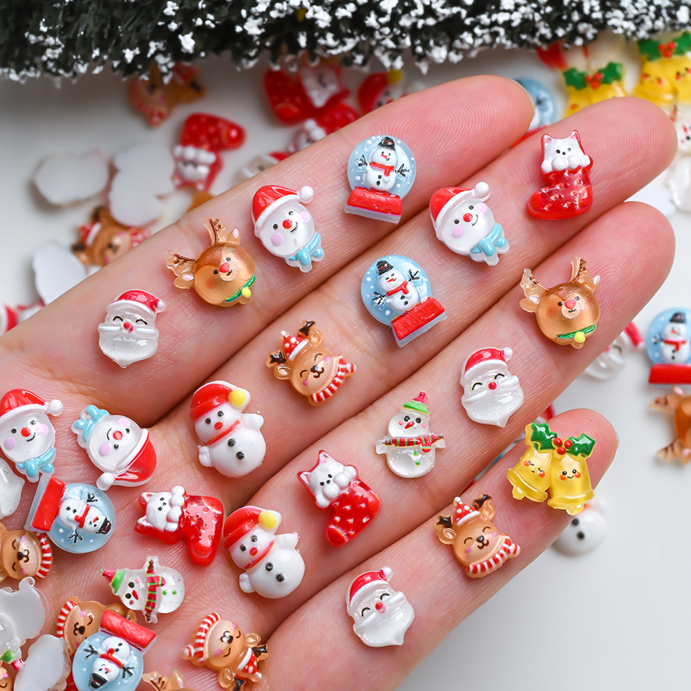 50Pcs 3D Snowman Elk Christmas - Elk Bugle Call のレビューと価格