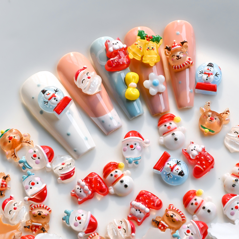 50Pcs 3D Snowman Elk Christmas - Elk Bugle Call のレビューと価格