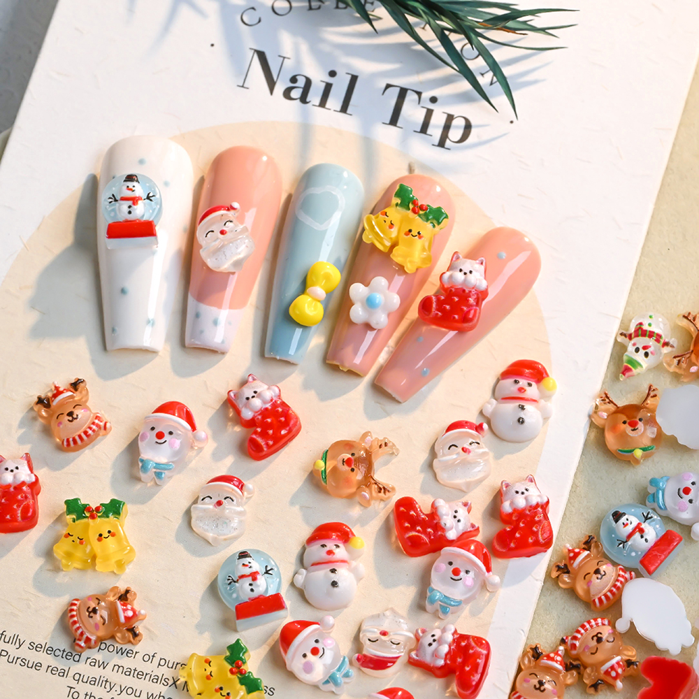 50Pcs 3D Snowman Elk Christmas - Elk Bugle Call のレビューと価格