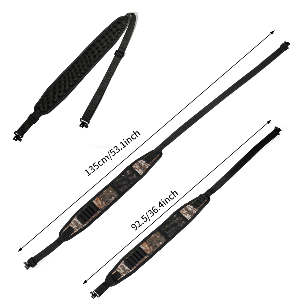 Adjustable Rifle Sling with Sh - Rifle Sling Swivel のレビューと価格