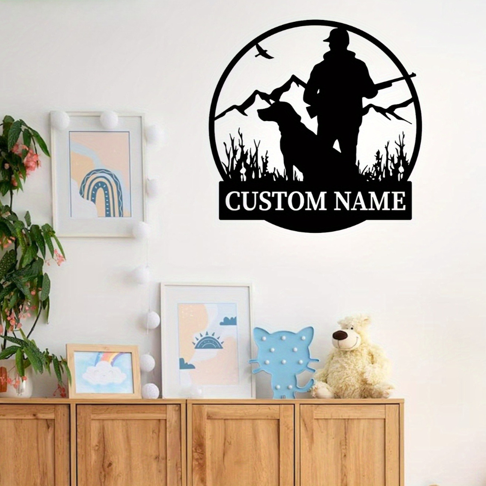 Custom Metal Wall Art with Hun - Hunting Dog Outdoor のレビューと価格