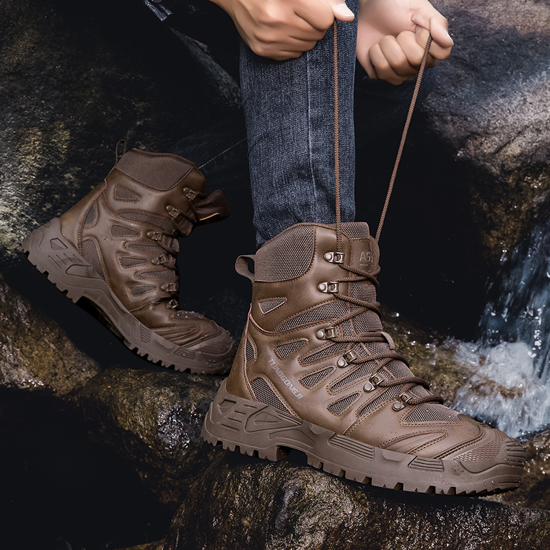 Men's Outdoor Hiking Tactical  - Hunting Outdoor Boots のレビューと価格