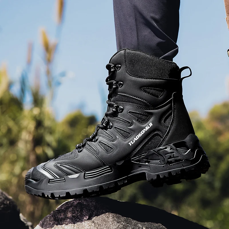 Men's Outdoor Hiking Tactical  - Hunting Outdoor Boots のレビューと価格