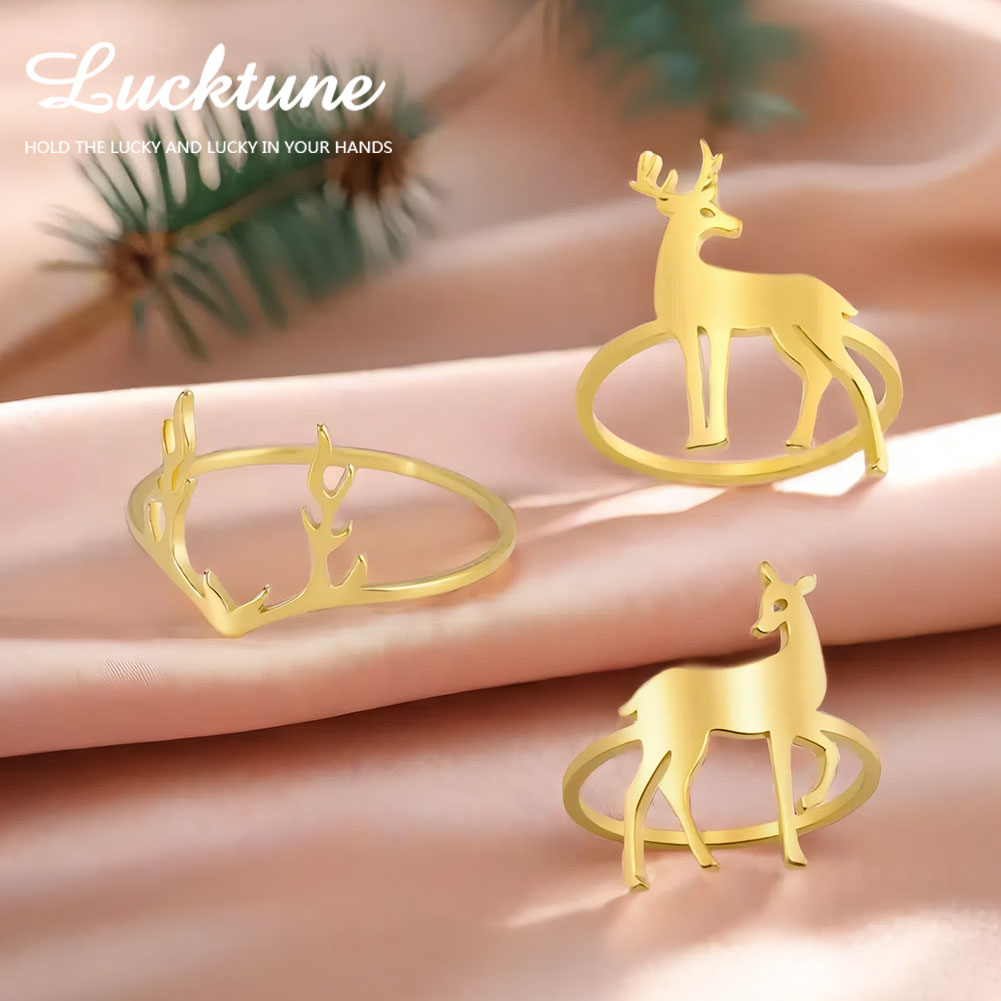 Lucktune Horned Deer Rings for - Elk Bugle Call のレビューと価格