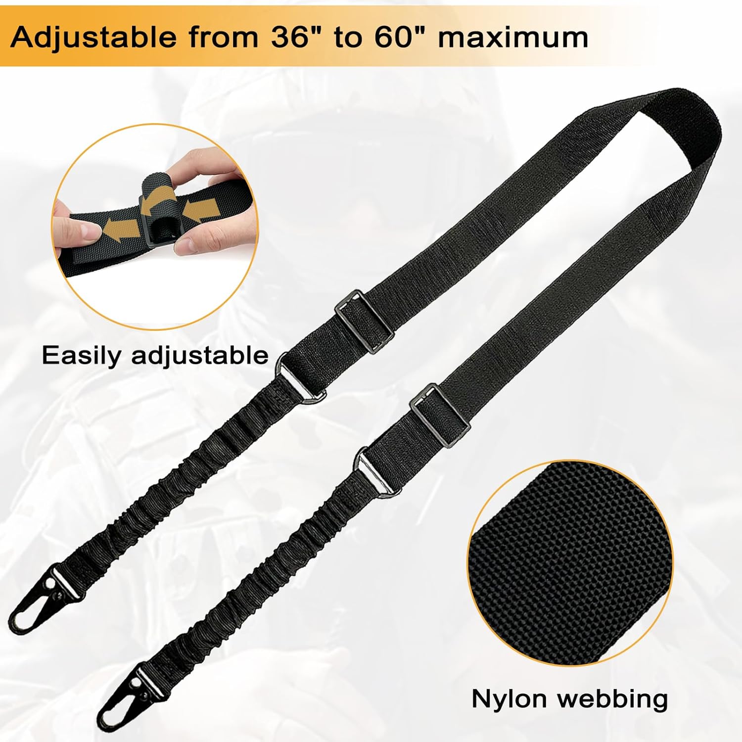 2 Point QD Rifle Sling with Le - Rifle Sling Swivel のレビューと価格