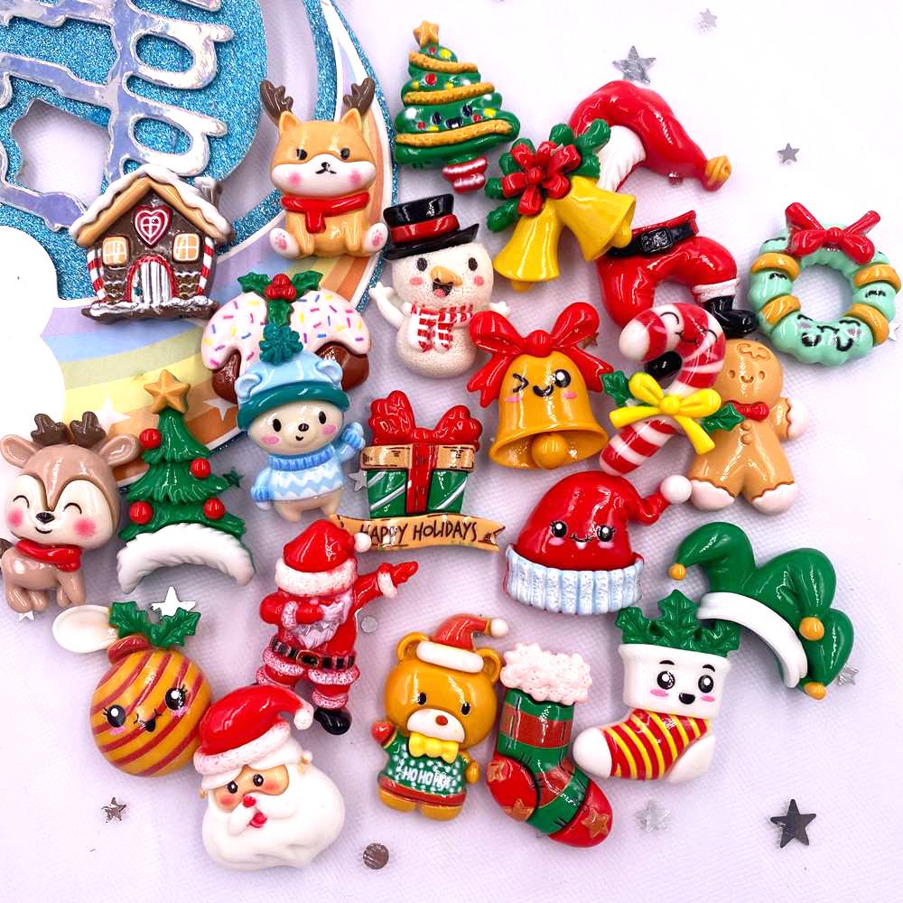 10PCS Resin Kawaii Colorful Sa - Elk Bugle Call のレビューと価格