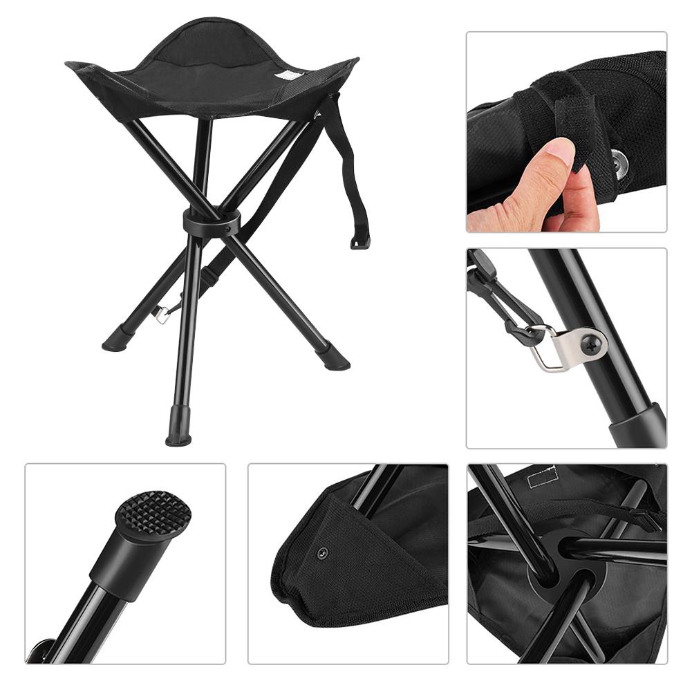 Portable Tripod Stool Folding  - Hunting And Fishing Outdoor Chairs のレビューと価格