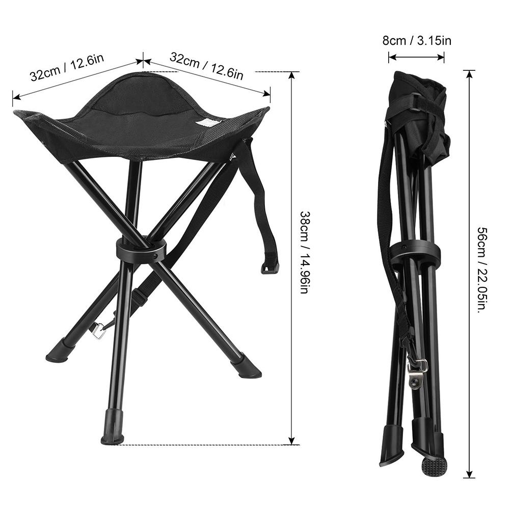 Portable Tripod Stool Folding  - Hunting And Fishing Outdoor Chairs のレビューと価格