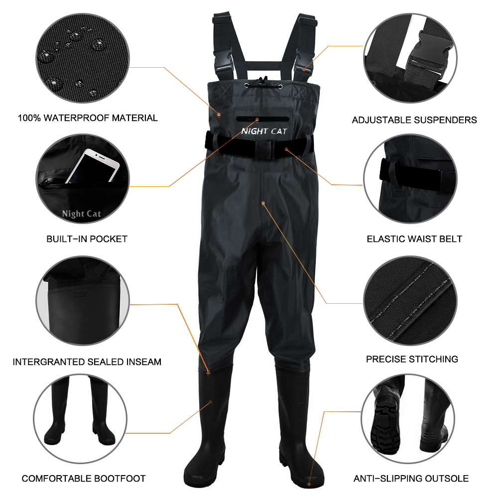 Men's Breathable Waders Waterp - Fishing Waders Breathable のレビューと価格