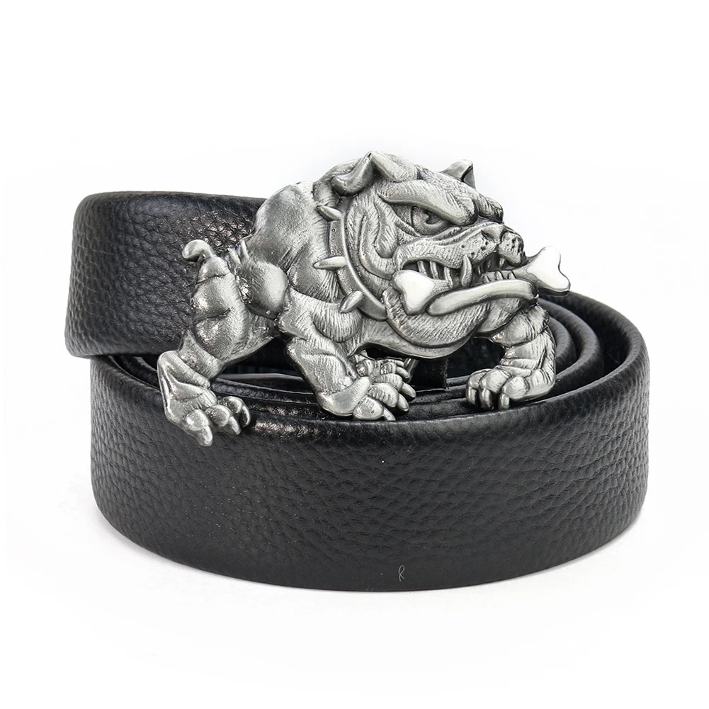 Pit Bull Dog Fangs Belt Buckle - Hunting Dog Outdoor のレビューと価格