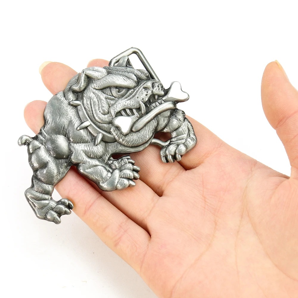 Pit Bull Dog Fangs Belt Buckle - Hunting Dog Outdoor のレビューと価格