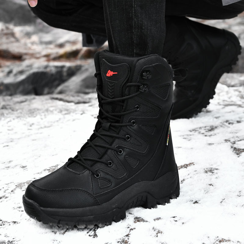 Men Motorcycle Tactical Boots  - Hunting Outdoor Boots のレビューと価格