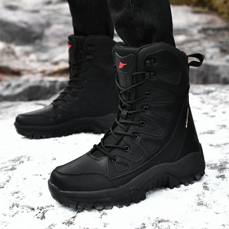 Men Motorcycle Tactical Boots  - Hunting Outdoor Boots のレビューと価格
